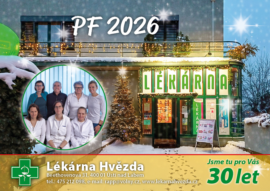 PF 2026 Lékárna Hvězda